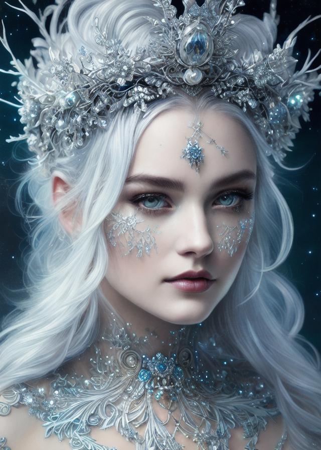 roy13052002's tweet photo. "Just met the mesmerizing #IceQueenGirl created with AI! ❄️ Her icy beauty is beyond words, capturing hearts with a single glance. #AIcreations #DigitalArt #TrendingTech #ArtificialIntelligence #FrozenFantasy #AIgirl #ai #trend #trending #Twitter #animegirl #anime https://t.co/BqNeGQAFuh
