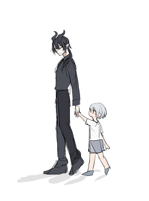「child height difference」 illustration images(Latest)