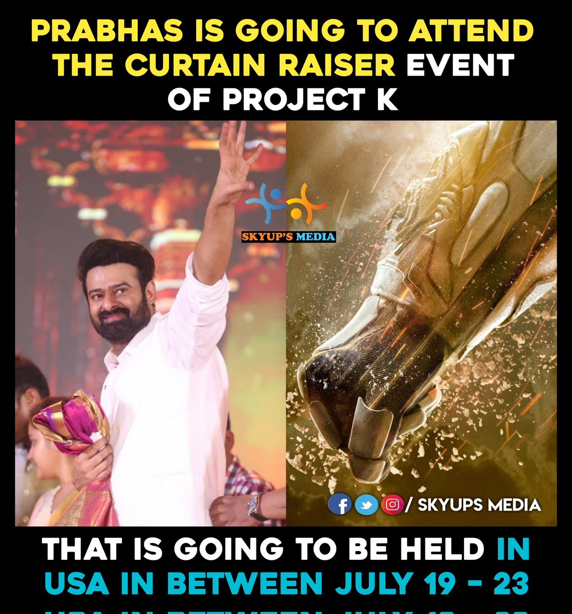 #ProjectK 💥💥

#Prabhas #NagAshwin