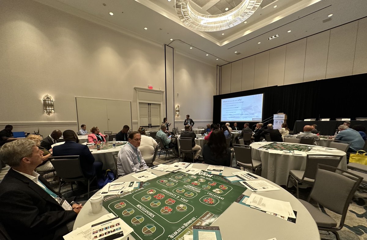 We enjoyed playing The War Room — a campaign strategy game — with <a href="/FLCounties/">FL Assoc of Counties</a> members at their annual convention. The 2023 version had tighter campaign budgets, bigger scandals, and surprising twists to keep players guessing. Thanks for having us! #FAC2023