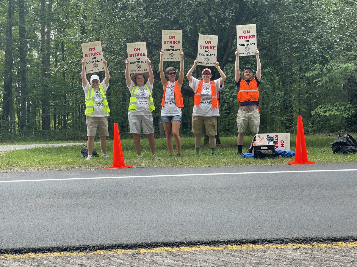 ⁦@LaborReporters⁩ ⁦@laborradionet⁩  “Eugene the Marine” isn’t honoring the IATSE contract. Moved production to Tennessee to avoid paying workers.