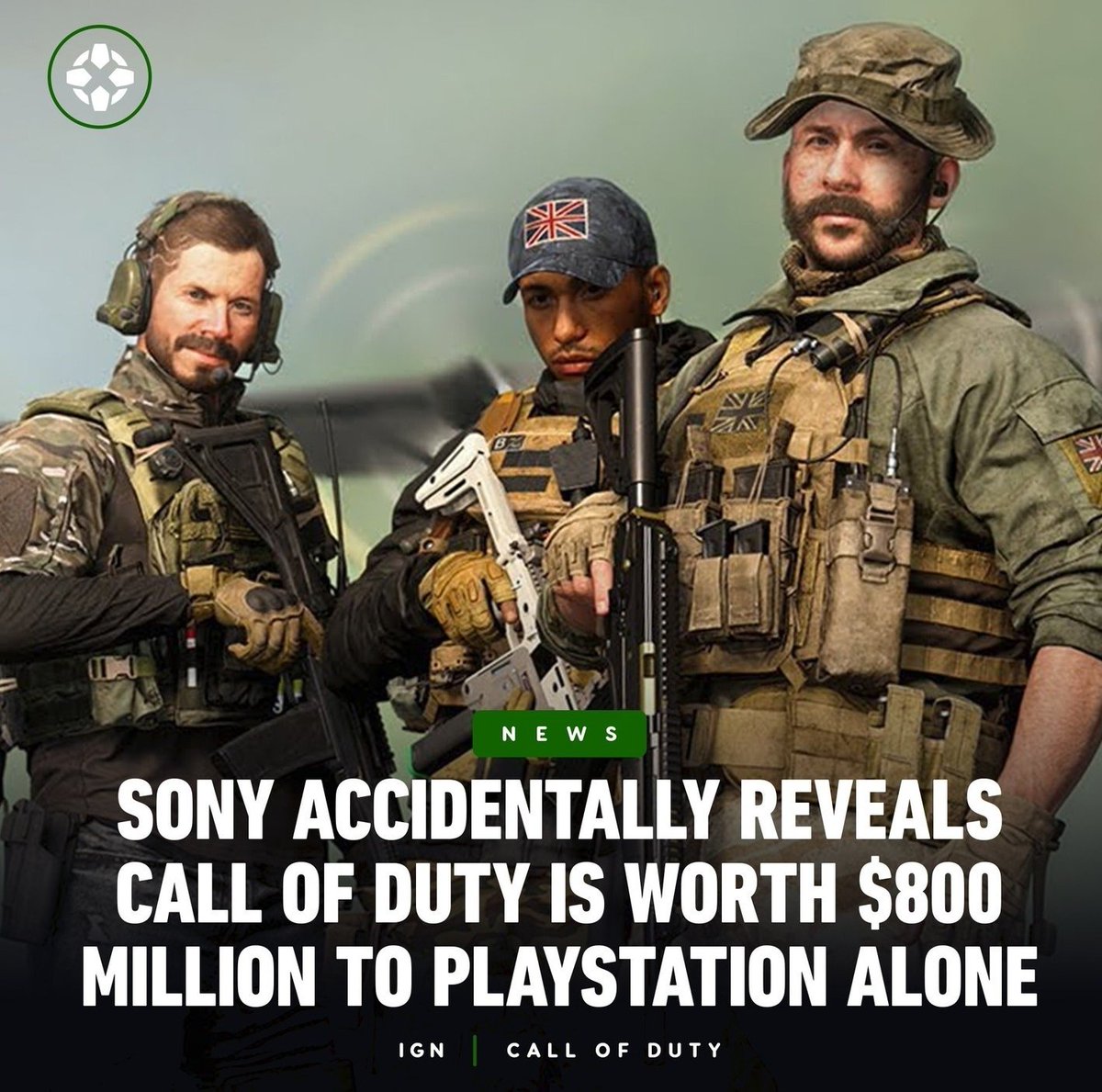“PlayStation will be fine without #CallofDuty” https://t.co/dyqONqscPC