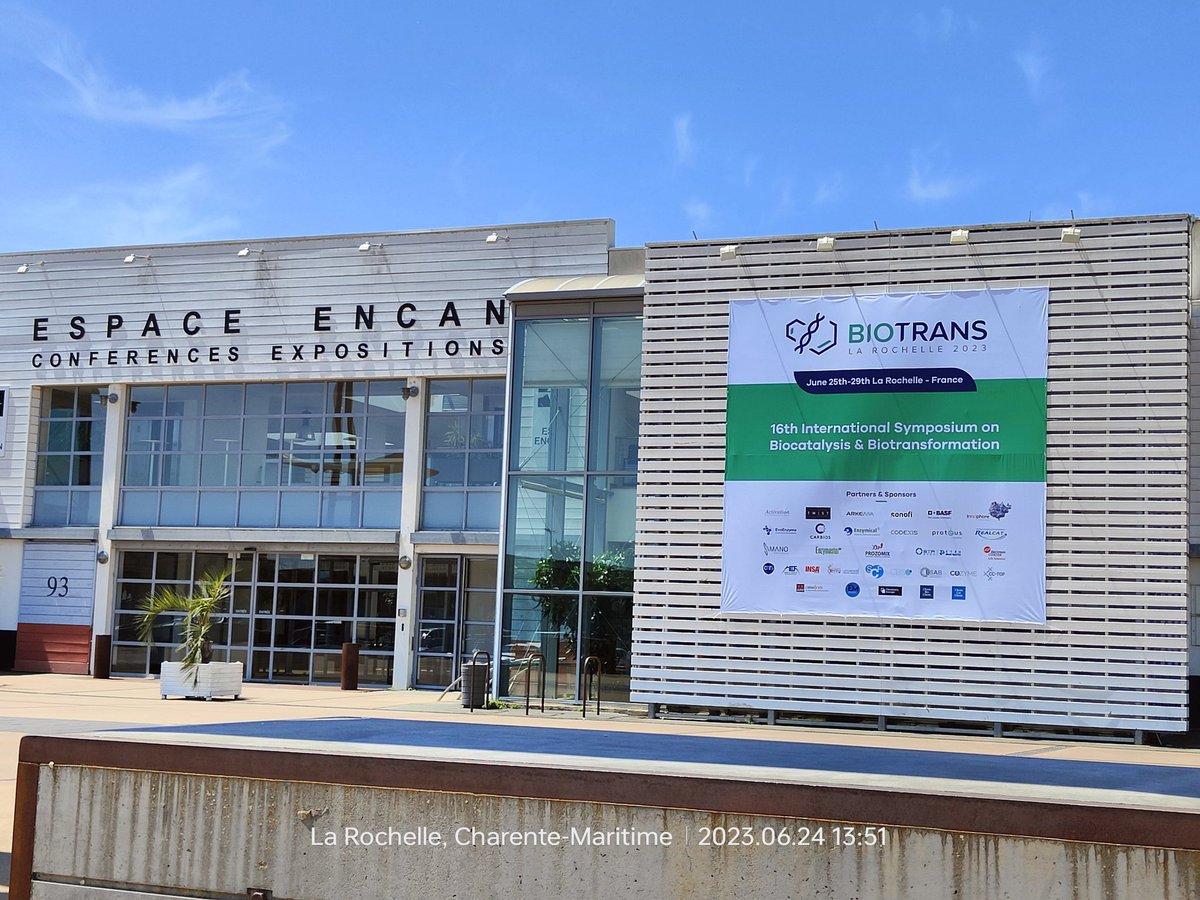 Returning after #Biotrans2023 at La Rochelle, France. Nice to see good old friends and learning at lot. Hope to join next edition of this series.