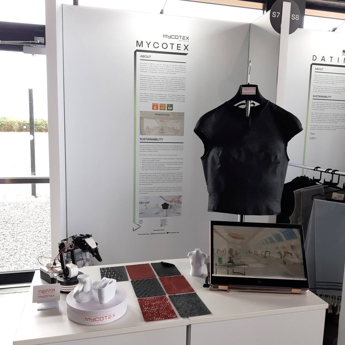 Future Fabric Expo was a blast! We had so many companies interested in MYCOTEX and the NEFFA | New Fashion Factory. Wanna know what you missed? You have another change in Juy during Munich Fabric Start.