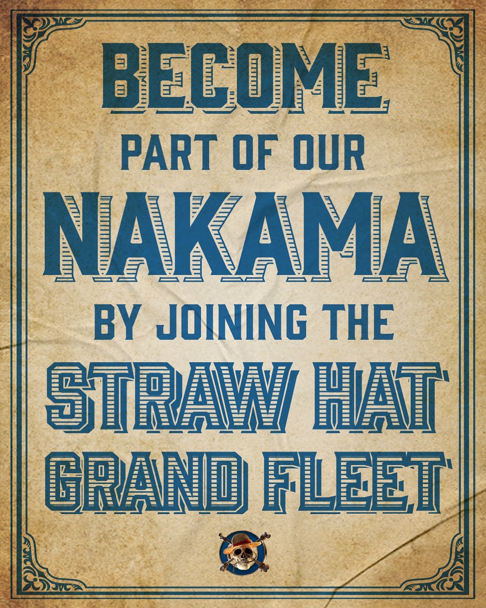 WANTED: Straw Hats around the world! Join the Grand Fleet for an exclusive look at #OnePieceNetflix (and maybe some surprises too). [url / link in bio]