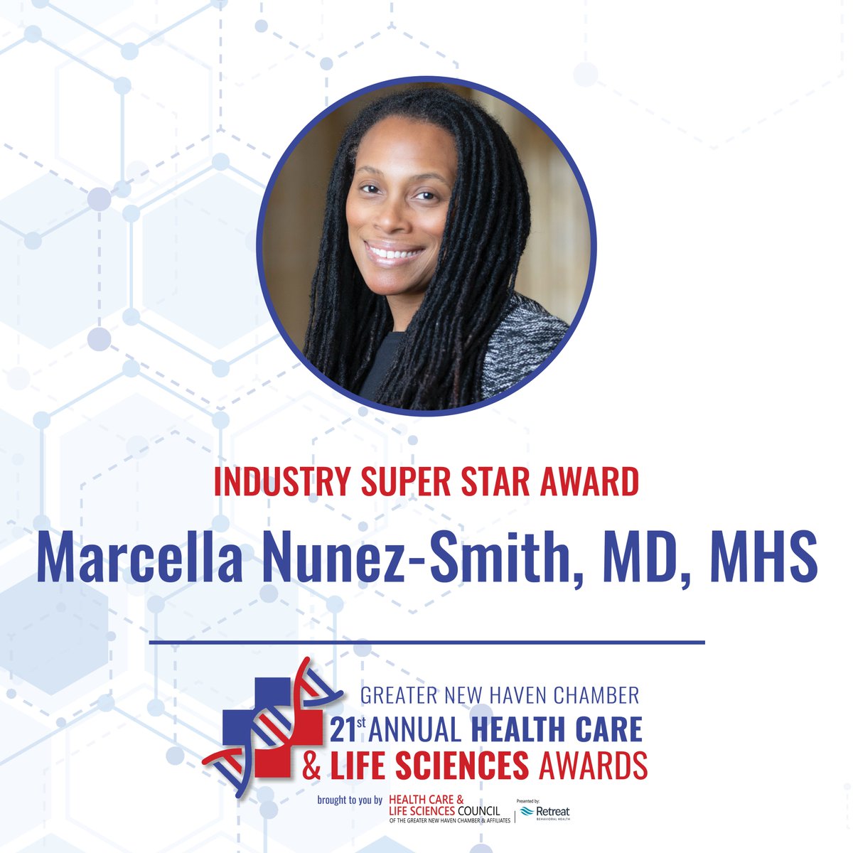Join @YaleCancer and @SmilowCancer as we celebrate @DrNunezSmith, Industry Super Star Award recipient, at the @newhavenchamber awards on July 12th. @ERIC_Yale @YaleMed #HealthcareAwards2023 #LifeSciencesExcellence #InnovationInHealthcare #NHV events.blackthorn.io/en/6g3OzIx7/21…