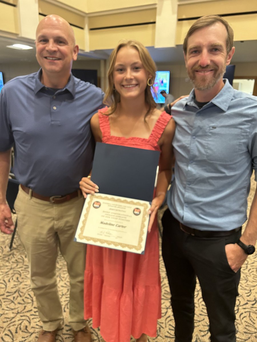 Congrats again to <a href="/Maddiekcarter/">Maddie</a> on being nominated as Washburn Rural’s most inspirational athlete of the year!