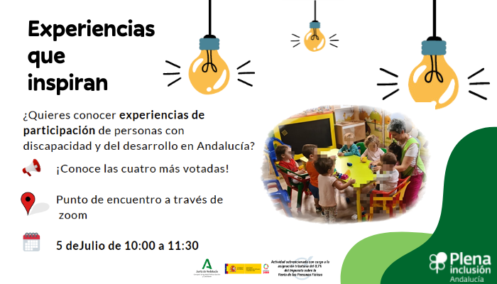 HospitalariasGr's tweet photo. Mónica perteneciente a #autogestores de Andalucía y usuaria del Centro Ocupacional #Realidad2003 os invita al 🍀Espacio de intercambio| Experiencias que inspiran de @plenaiandalucia Contará su experiencia como colaboradora en la guardería...
Inscríbete ➡️https://t.co/6gz2jVRdXk https://t.co/RIsPD1PFTb