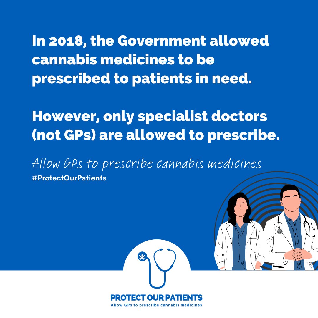 We're proud to support the #ProtectOurPatients campaign, calling for GPs to be given the same right to prescribe #MedicalCannabis as specialist consultants.

More on how you can support the campaign:
🔁 ProtectOurPatients.co.uk via <a href="/UKCanCouncil/">Cannabis Industry Council</a>