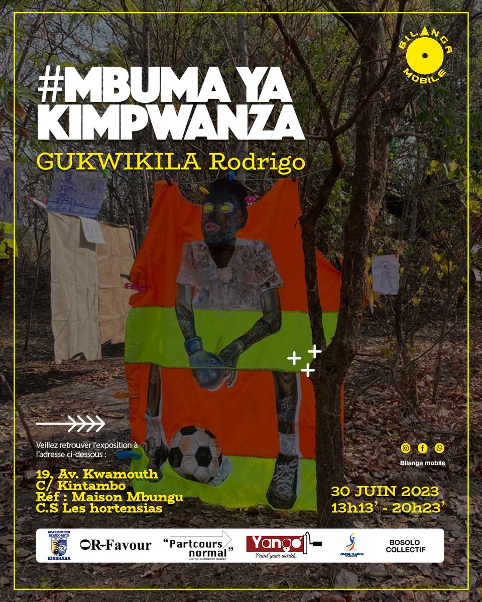 RodrigoGukwiki2's tweet photo. MBUMA YA KIMPWANZA, Fruit de la Liberté. Ce grand événement est une célébration de l'art dans toute sa diversité, son pouvoir de défendre et d'exprimer la liberté.
L'art occupe une place cruciale dans notre société, car il est à la fois un miroir de nos valeurs. #KEVINTUNDA https://t.co/hvMu28JzTU