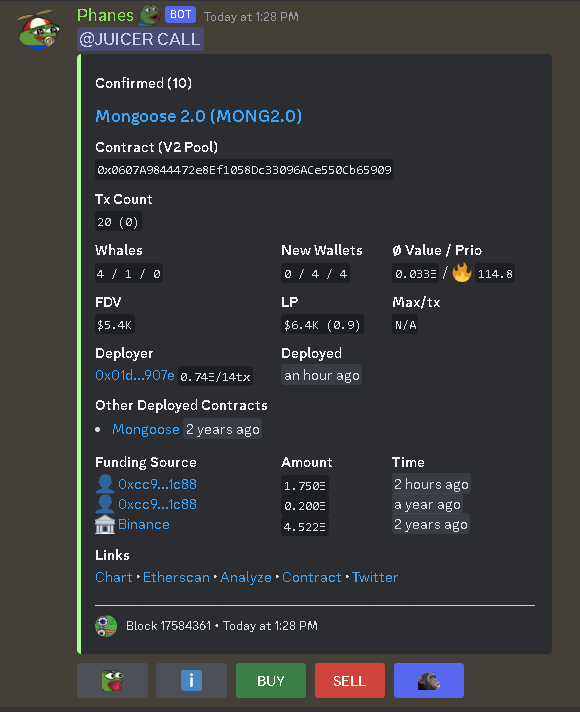 OneMorePDF's tweet photo. Imagine implementing a new alert system, and very first hours of it it gives you this... 6k to 2m MC an hour and a half... You do the math!

@FrogCapital_ goated once again! https://t.co/XIChGfMB2d