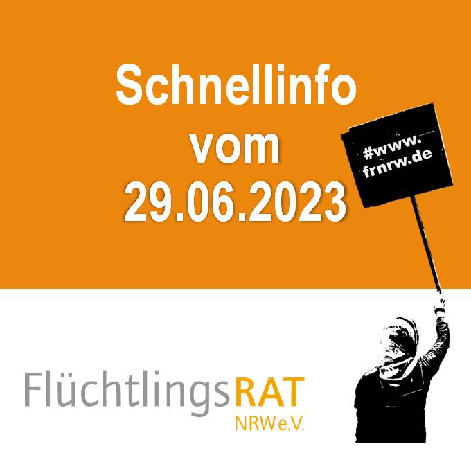 Unsere neue Schnellinfo ist erschienen. 
Themen: #GEAS #IMK #EU #Tunesien #Seenotrettung #Flucht #Asyl #Flüchtlinge #Geflüchtete #Refugeeswelcome #PROASYL #Familiennachzug #Chancenaufenthalt #Abschiebungen #stopdeportation 

frnrw.de/in-eigener-sac…