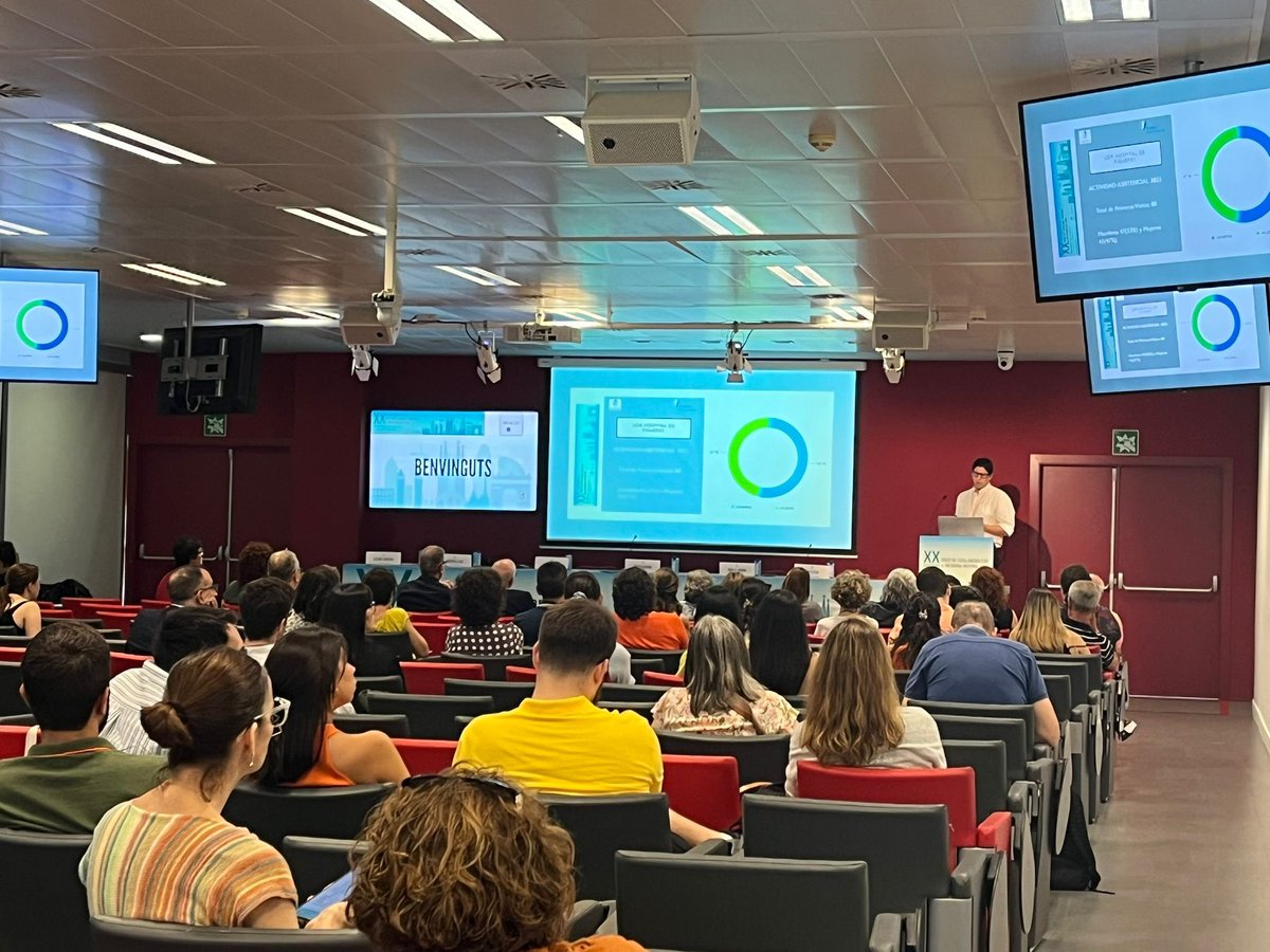 SocCatB_Med_Int's tweet photo. Comencem el XX Congres de la SCBMI amb la taula rodona d’UDR i tallers! #XXCongreSCBMI #SCBMI https://t.co/bRd7mOAmrt