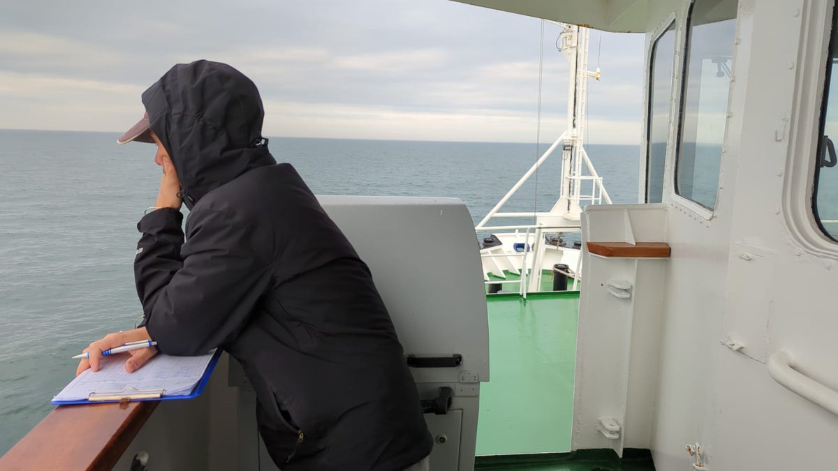 AIRCentre_org's tweet photo. 🛥️ 🔎#LabPlas Project Campaign  Working on #litterspotting! Collected samples for micro and nano #plastics analysis &amp; soon to head to station 1! Great improvement in sea conditions, meaning better visual #litter spotting, hoping for clear skies to enhance #satellite acquisitions! https://t.co/ikrFXZo01P