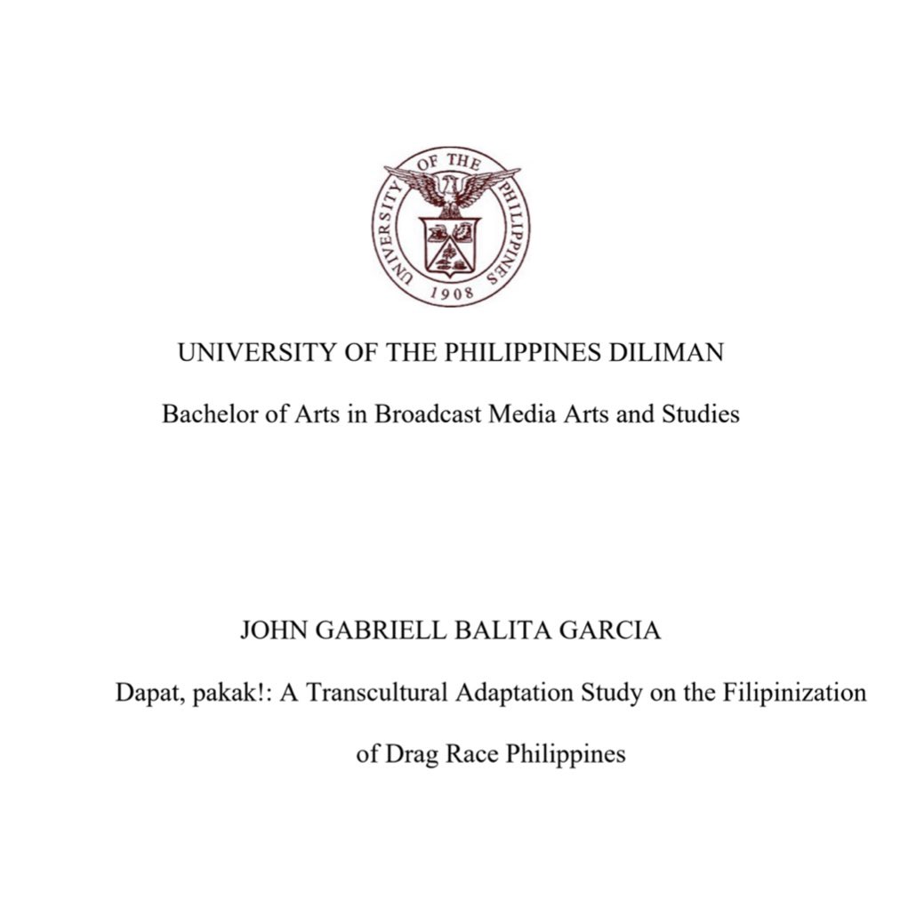gabebalita's tweet image. AFTER N MONTHS, IT’S HERE! 🥹🫶🏻 And after almost a year since @dragraceph cast was announced also!!! Can’t wait for the next season (pero di ko na itethesis amaccana) 

I dedicate this to myself. I hope I like it!!! 😚🏳️‍🌈