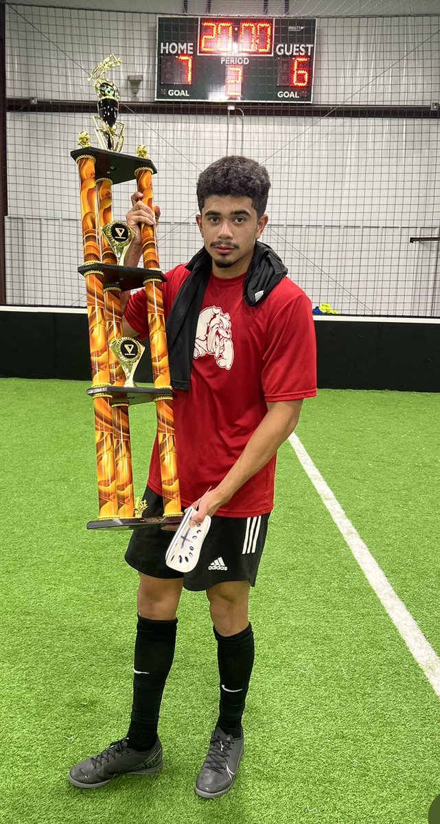 Kilgore United- 5v5 soccer with some high school teammates. 5 straight Championships in a row. ⚽️⚽️⚽️<a href="/Jobani_Chavez/">Jobani A. Chavez</a> and team great work against our toughest opponent yet. Won 7-6 in a close match. Congrats Kilgore!! <a href="/KilgoreBooster/">Kilgore Boys Soccer Booster</a>