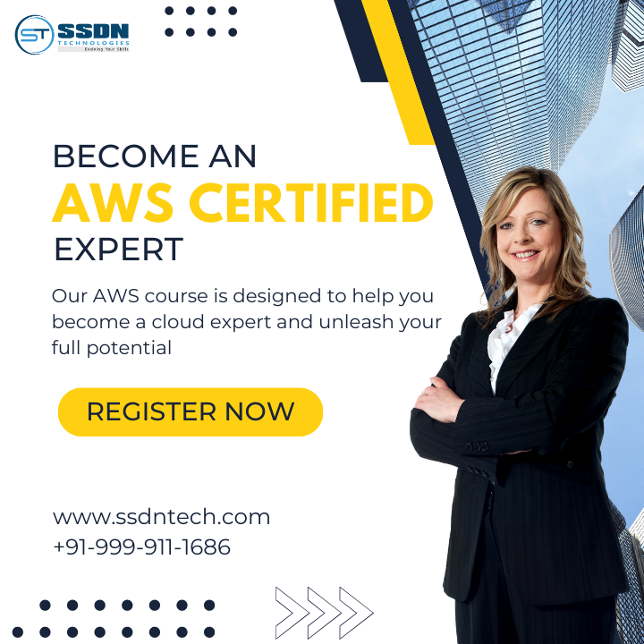 Don't miss this opportunity to transform your career and become a sought-after professional in the world of cloud computing. ssdntech.com/aws-certificat…

#AWS #CloudComputing #SSDNTechnologies #CertificationTraining #BecomeAnExpert #FlexibleLearning #HandsOnExperience #CareerGrowth