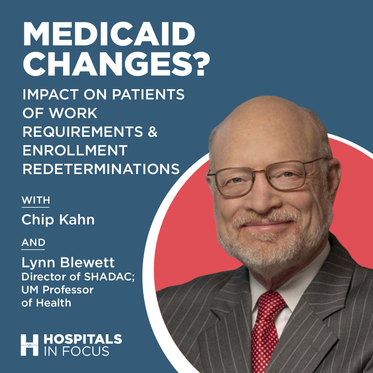 FAHhospitals's tweet photo. 1.5 million+ Americans have lost health coverage since March because of #Medicaid #redetermination. In latest episode of Hospitals in Focus process, @chipkahn & @SHADAC Director @LynnBlewett discuss process, impact on care access for most vulnerable.
🔊 https://t.co/ToQfAqGN1w https://t.co/oBqsT4wB42