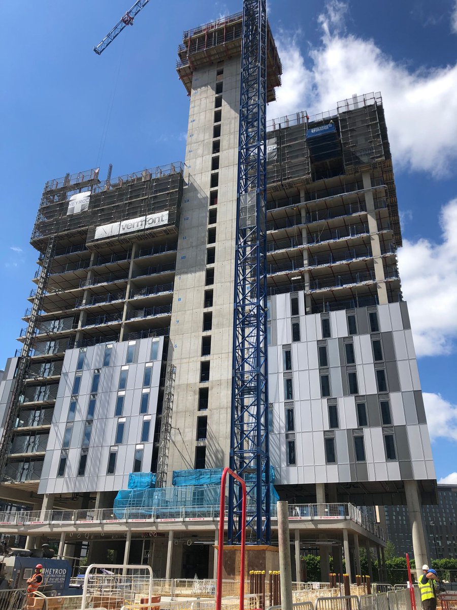 12 months progress onsite at Michigan Avenue, Salford with @vermont_group when this scheme is complete it will provide over 1,000 apartments. 

#residential #architecture #Salford
