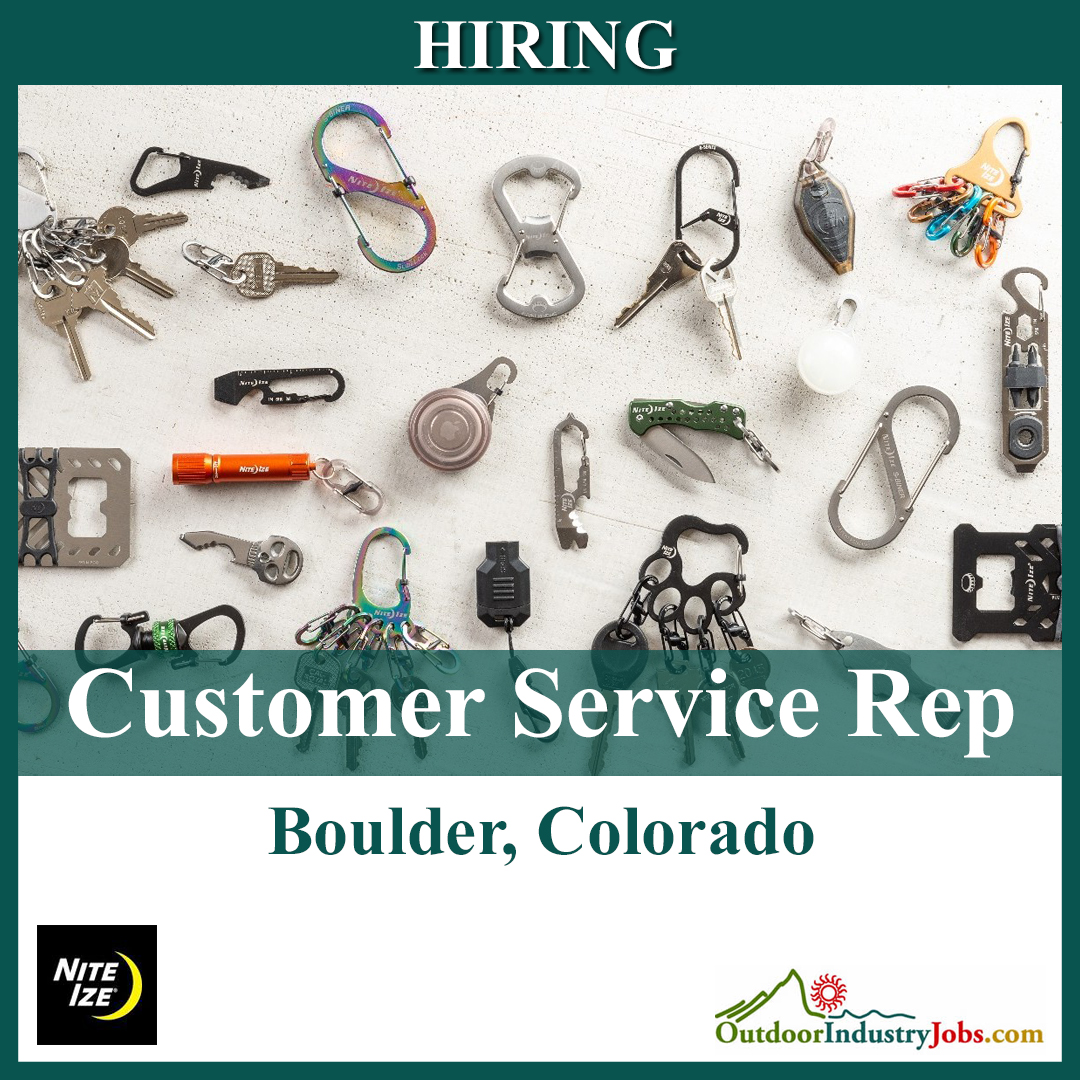 Outdoor_Jobs's tweet image. Nite Ize is hiring a Customer Service Representative in Boulder, Colorado.

Apply Here: myjob.fun/43Yks9c

#niteize #OutdoorIndustryJobs #NowHiring #Hiring #Job #JobSearch #toolsforlife #tools #bushcraft #survival #colorado #coloradojobs #coloradooutdoors #coloradolife