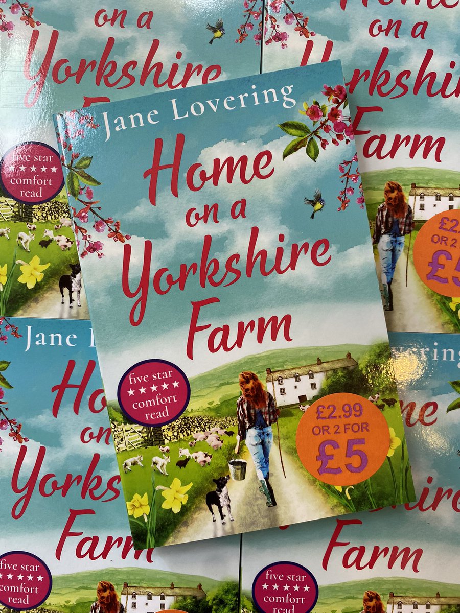 greatreadwhitby's tweet photo. JUST ARRIVED! 

Home on a Yorkshire Farm

Escape to the country with award winning author Jane Lovering

Paperback fiction still just £2.99 each or any 2 for £5….hundreds of titles in stock now! 

Visit our store on the cobbles of Church Street. 

#whitby #bookshop https://t.co/xPiwZUt6nX