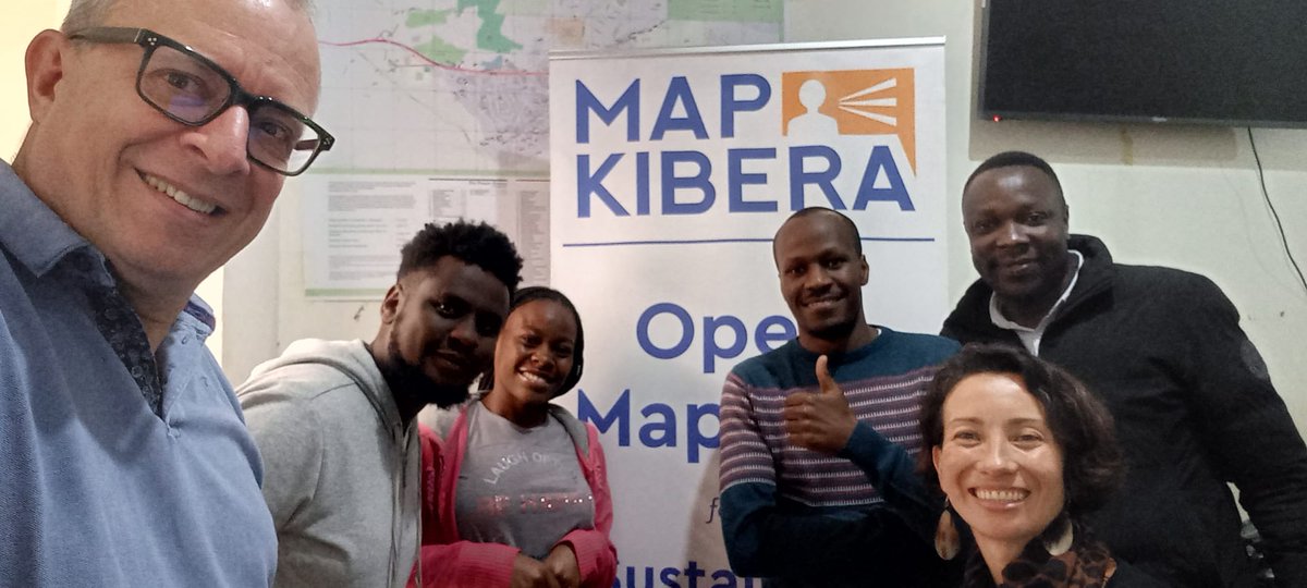 Great meeting with the <a href="/mapkibera/">Map Kibera</a> team. Listening their wonderful experience mapping education, security, water and schools using <a href="/openstreetmap/">OpenStreetMap</a> Exploring the world of #SDGs monitoring <a href="/EMBIMOS_CitSci/">EMBIMOS Research Group</a> <a href="/ICMCSIC/">ICM-CSIC</a> #MinkaSDG

#Citizenscience #Communitymapping