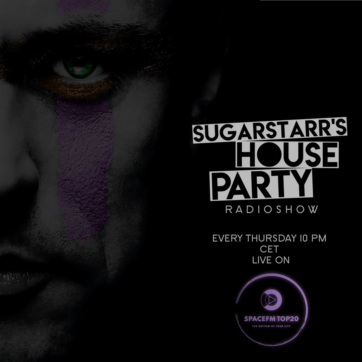 Romania tonight! 🙌🏼 Tune in when #Sugarstarrshouseparty will go live on @spacefm_dancestation