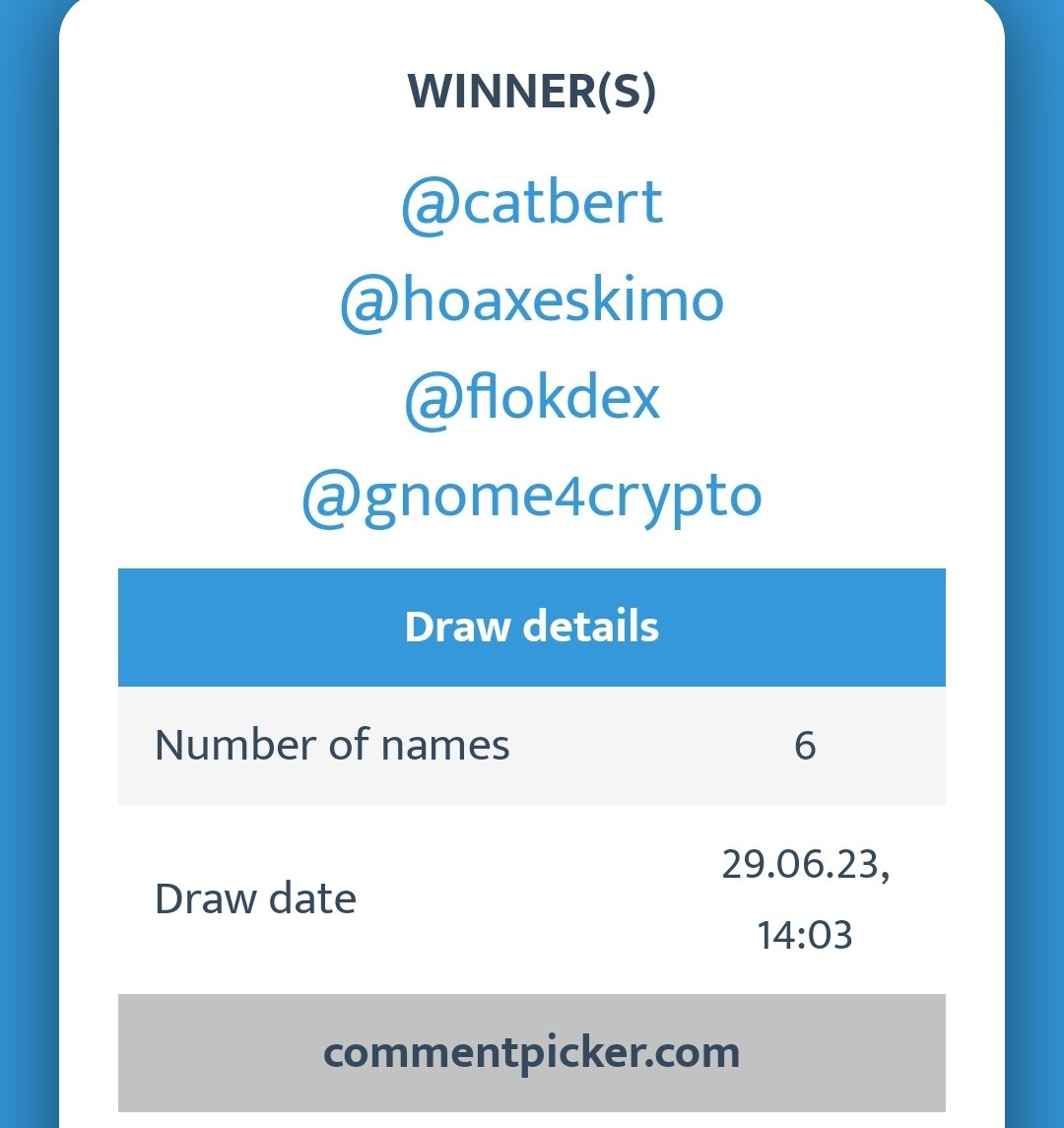 Here are the Fighters for the next ABB Battle 👽⚔️
<a href="/Gnome4Crypto/">Crypto Gnome 🇨🇦</a>
<a href="/EskimoHoax/">HoaxEskimo.eth 🍄👁️🌈🪬</a>
<a href="/flokdex/">LuciaPV</a>
@Michael52824432

▪️Please send me the OS link of your ABB (Fighter), of your Battle Upgrade and your discord roles (screenshot) via DM 😊

#NFTs #PolygonNFT #ABBbattles