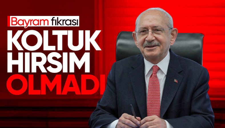 Kaybettiği seçimlere rağmen CHP Genel Başkanlığı’nı ısrarla bırakmayan Kemal Kılıçdaroğlu, bunun tam aksini savunarak, “Yaşamımın hiçbir döneminde koltuk hırsım olmadı” dedi.
BU SÖZ ANCAK ELLER PATLARCASINA ALKIŞLANIR👏👏👏👏👏👏