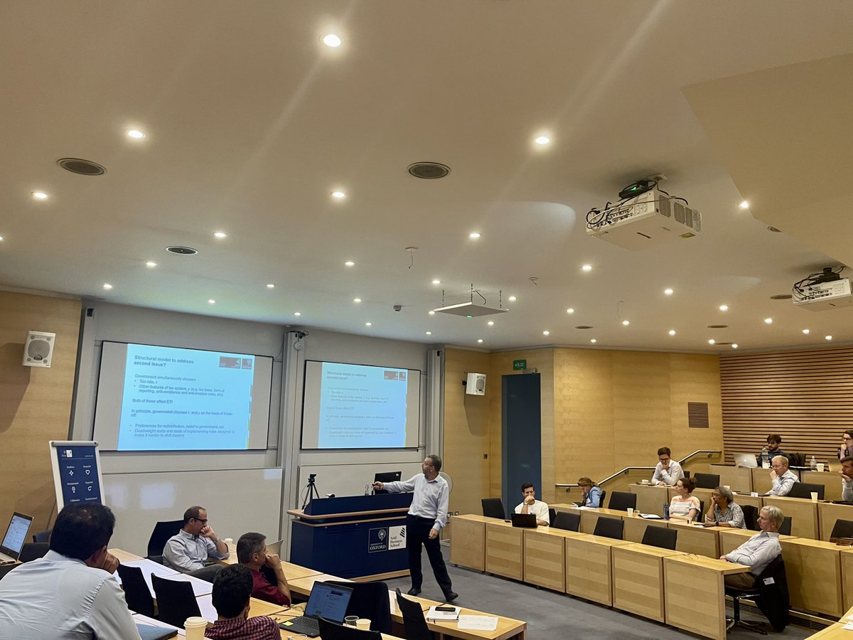 Enjoyed a warm reunion <a href="/OxfordTax/">Oxford University Centre for Business Taxation</a> to celebrate 17 years of leadership by <a href="/devereux_mike/">Mike</a>. Thank you for everything that I have learned from you Mike and for being an amazing mentor for the CBT team!