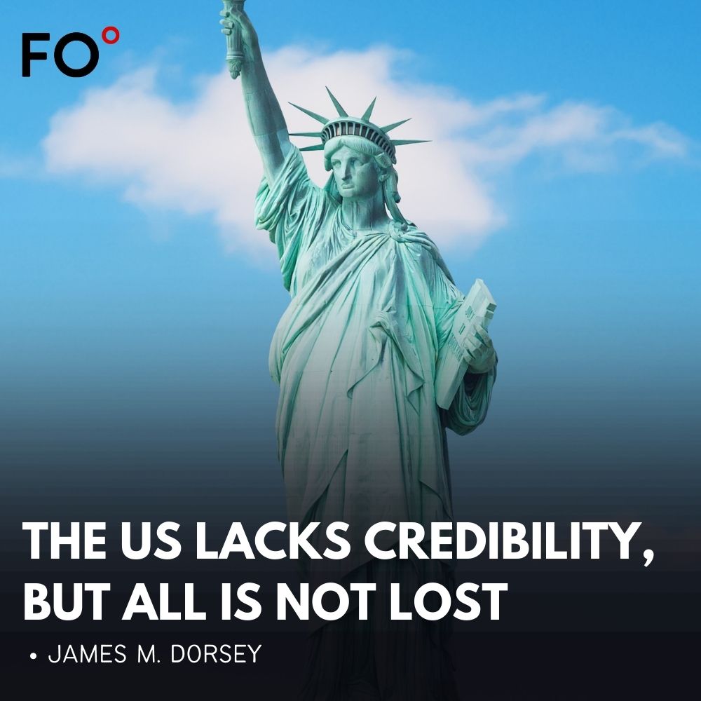 myfairobserver's tweet photo. The US needs to align its actions with its words to regain credibility and effectively counter accusations of hypocrisy.

By: @mideastsoccer

Read more: https://t.co/d01hi0QOHq

#US #Waronterror #War #Israel #Islamophobia #Ukraine #USpolicy #DinoPattiDjalal #MichaelSheldrick https://t.co/tNT7aLxiMe