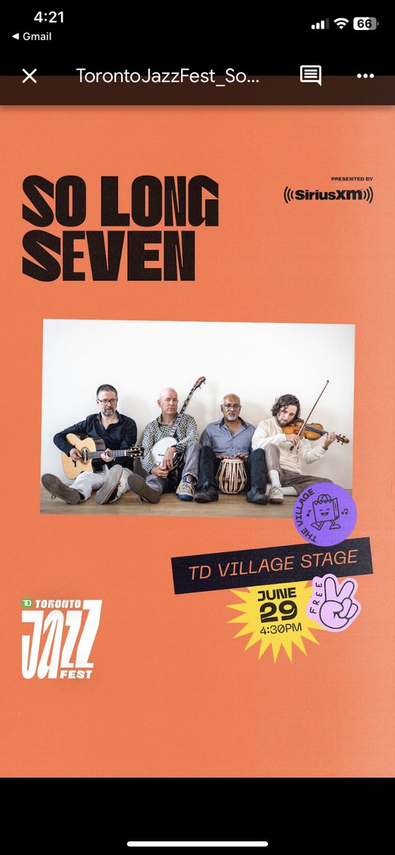 solongseven's tweet photo. Looks like a great day for a free outdoor concert Toronto. 430-545pm in Yorkville. #tojazz #torontojazzfest https://t.co/8MzHayRQas