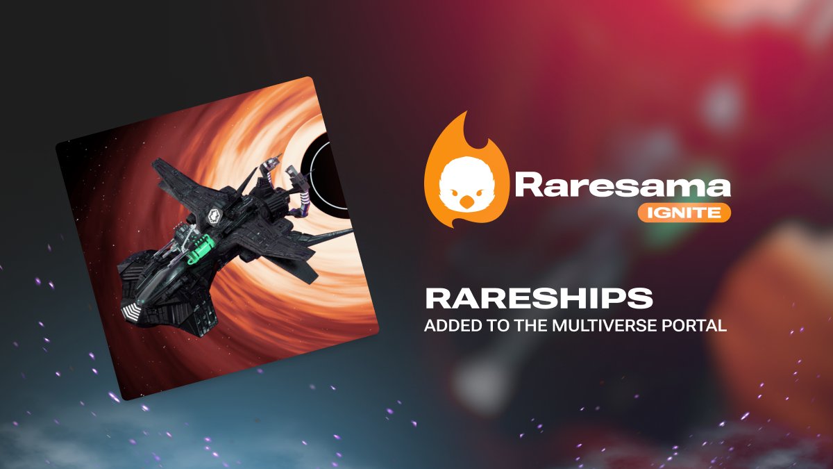 The @rareshipsNFT collection is now integrated with Moonsama's Multiverse Portal, making it the third successful integration from @RaresamaNFT. Congrats to the supporters of Rareships for winning the vote! 🎉 Stay tuned for the next vote on which collection gets its turn next!