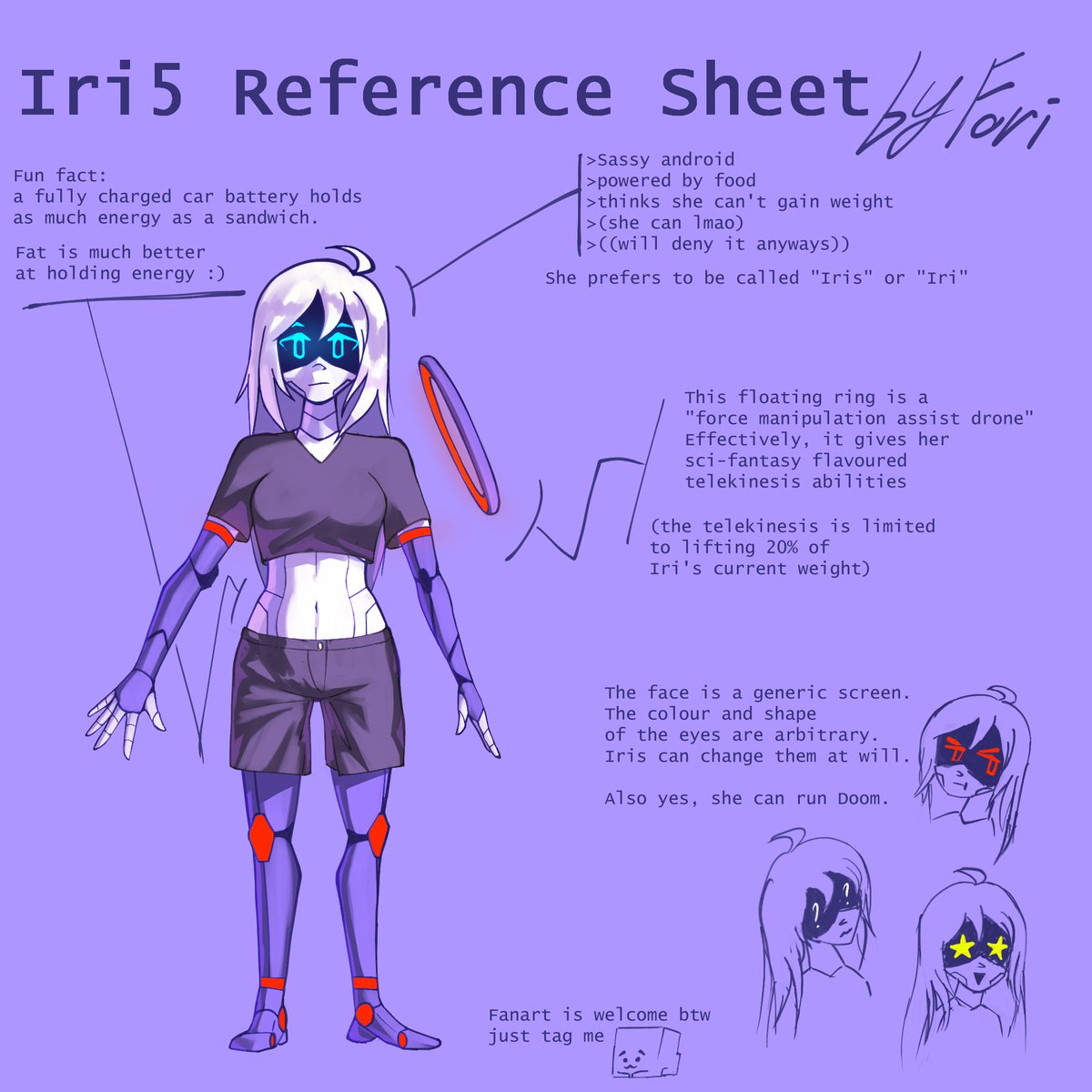 ForiDrawsFat's tweet image. Helo :)
I bring you
Redesign of my android gurl oc :)
Treat her well~
#robutt #originalcharacter