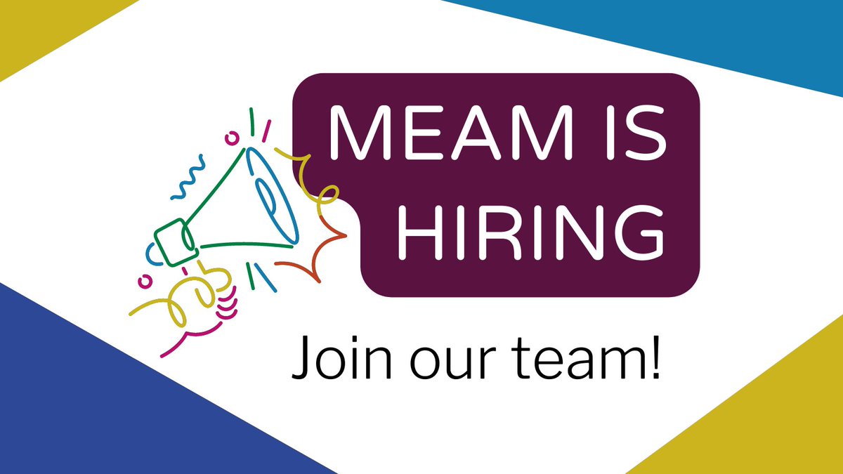 MEAMcoalition's tweet photo. 📢 We are #hiring! Seeking a proactive Senior Business Development and Fundraising Manager to join our dynamic team and drive the growth and sustainability of our work.
Find out more in our jobs page: https://t.co/FyXuNIlCzb
Deadline to apply: 9am, Thursday 20 July https://t.co/VxWjfOOuLi