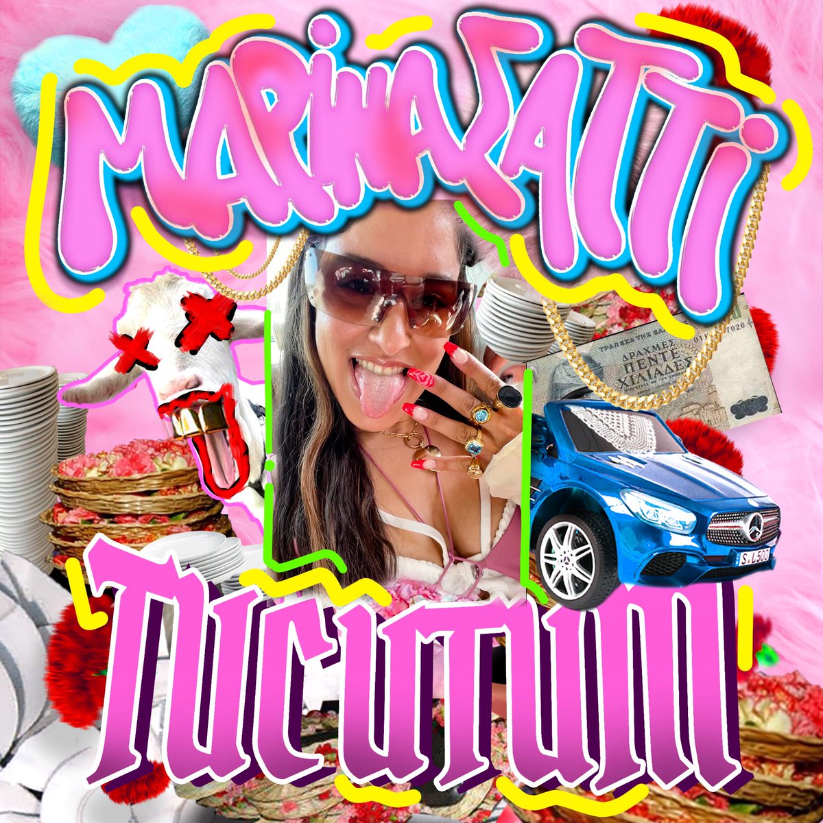 TUCUTUM out tonight at 00:00
on Spotify &amp; all digital platforms 🎀✨ 
video out tomorrow on Youtube 🫣🚗🐐