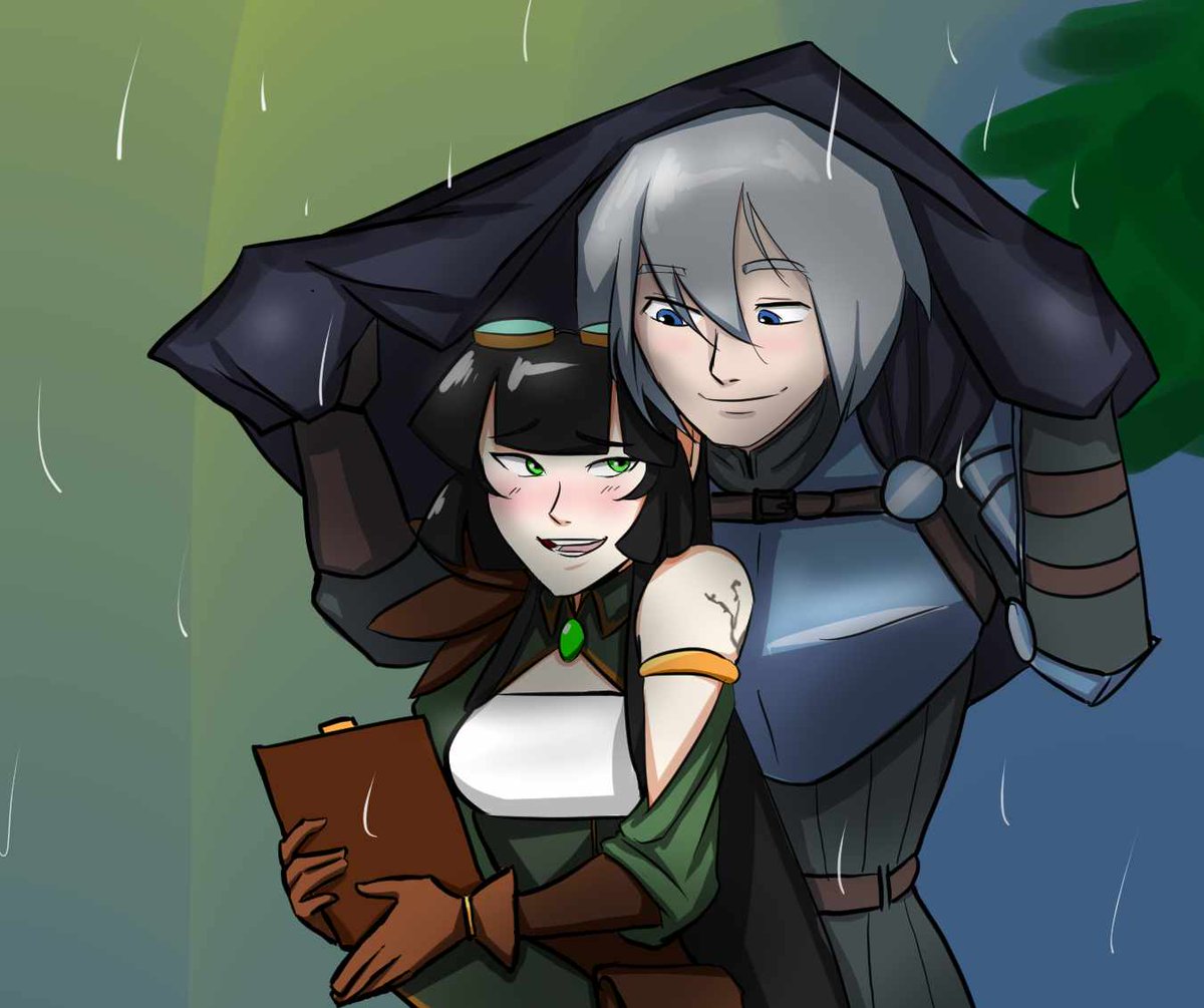 MarjorieVtuber's tweet photo. Still haven't found my pen but this is fantasy @SnowfieldYuki and I! The Snowfield design is from @V_E_L_L
#illusfield #mArtjorie #ArtistOnTwitter #Art https://t.co/KDzINDIlml