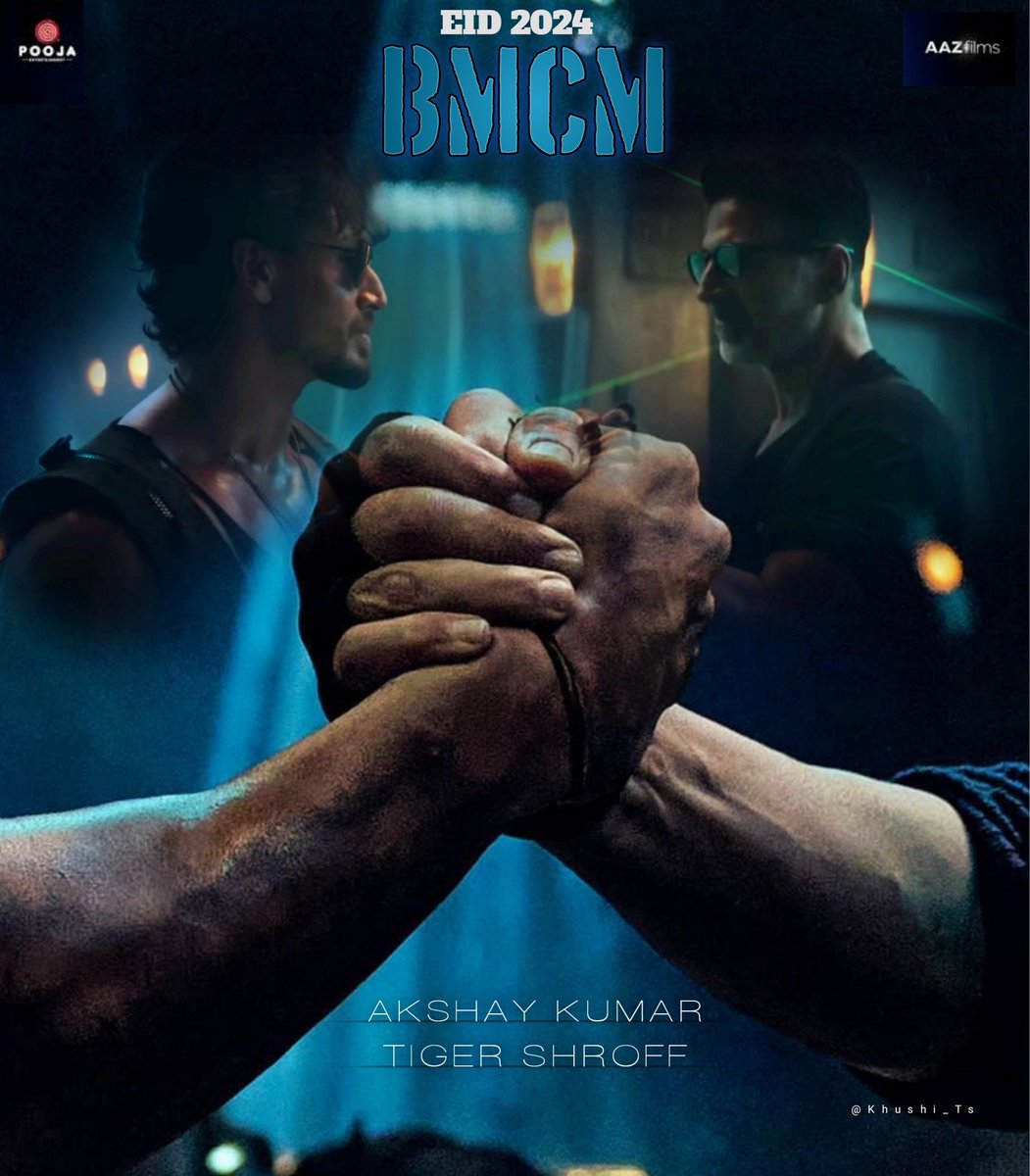 BMCM💥
EID 2024

#AkshayKumar𓃵 #TigerShroff 
#BMCM #bademiyachotemiya