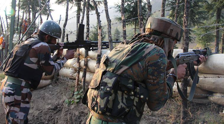 ShimonaSharma3's tweet photo. Vigilant Security Forces have once again thrafted the infiltrating bid and saved J&amp;K from unrest.  Infiltration bid foiled in #Poonch, this must be a big set back to #Pakistan sponsored terrorism.
#OPTrinetra #RajouriAttack #Security https://t.co/FjjqdczbS3