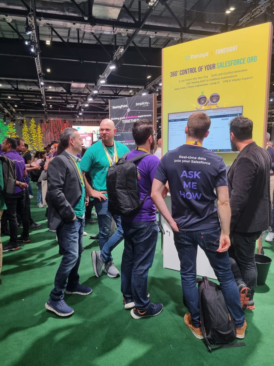 panaya's tweet image. Salesforce World Tour London starts today!!
We'd love to meet you there to talk about your Salesforce Change Management needs. Book a meeting here: okt.to/aO581q and come by booth # 250.

#SalesforceTour #PanayaForeSight #ChangeIntelligence