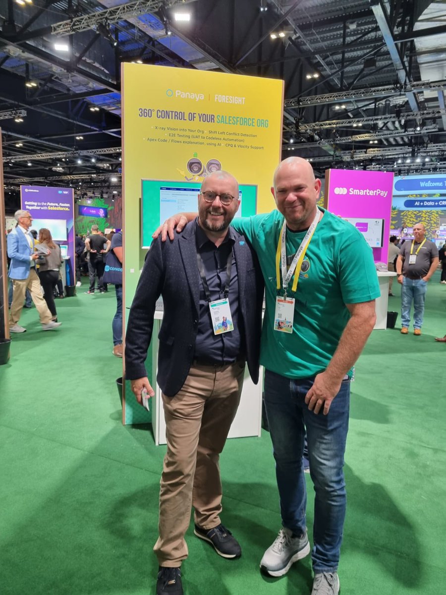 panaya's tweet image. Salesforce World Tour London starts today!!
We'd love to meet you there to talk about your Salesforce Change Management needs. Book a meeting here: okt.to/aO581q and come by booth # 250.

#SalesforceTour #PanayaForeSight #ChangeIntelligence