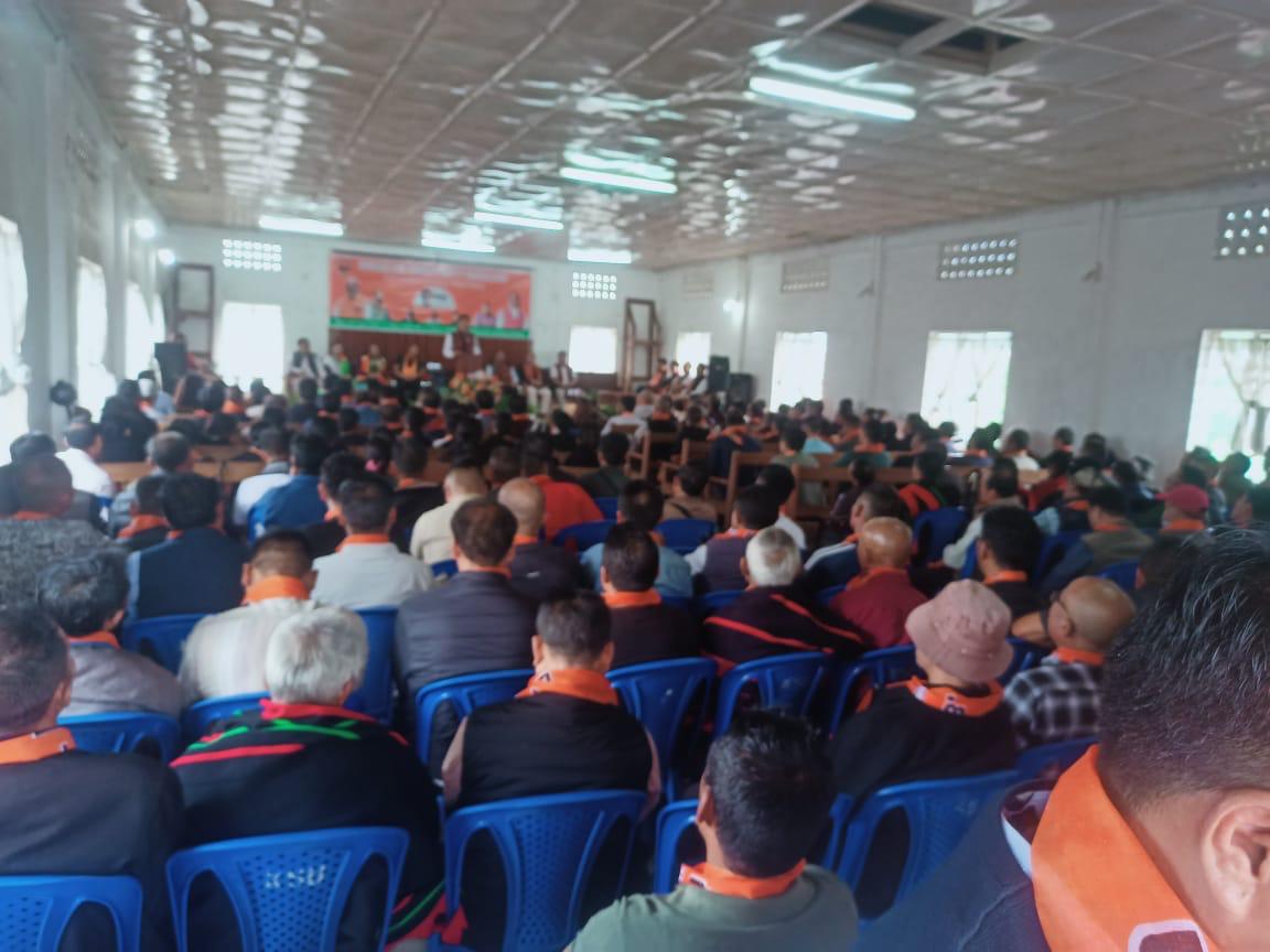 <a href="/BJYM4NAGALAND/">BJYM Nagaland</a> officials <a href="/ManaiKonyak3/">Manai Konyak</a> <a href="/AsonChang5/">Ason Chang</a> attended the <a href="/BJP4Nagaland/">BJP Nagaland</a> Jan Sabha( Public Meeting) which was held today at Viswema village.