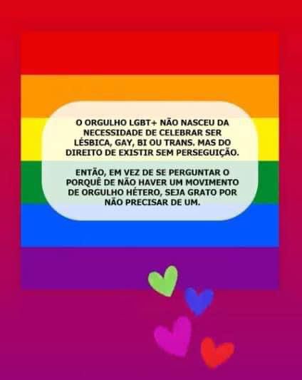 #SeuPreconceitoÉProblemaSeu #ConsideramosJustaTodaFormaDeAmor #Pride #UntoldPride