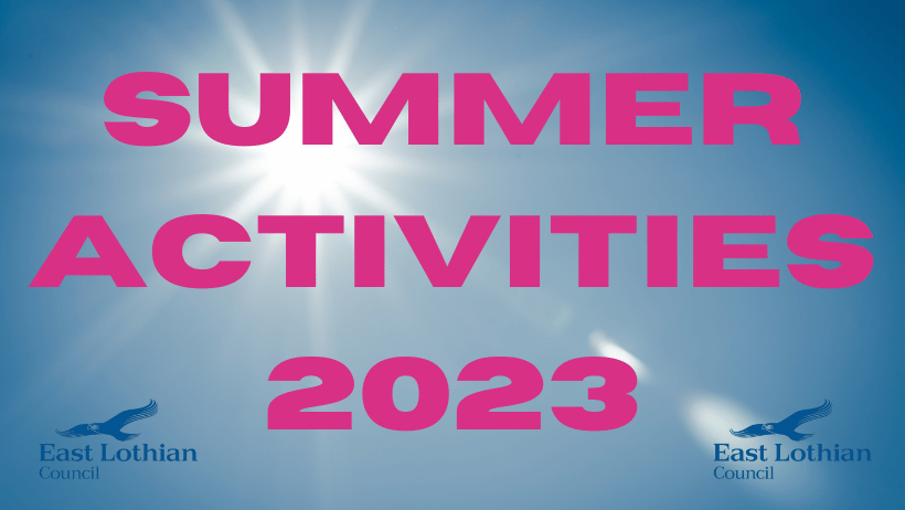 Summer is now here and that means time to enjoy the East Lothian Summer Activities programme! All information can be found in the link below: eastlothian.bookinglive.com/home/summer-ac…