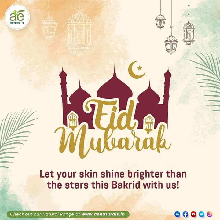 Skins_cience's tweet photo. As the auspicious festival of Bakrid approaches, AE Naturals wishes you and your loved ones a blessed and joyous celebration! 🌙✨

Let your skin glow like the radiance of the moon this Bakrid. 🌙✨ 
@aenaturalsoffcl

#BakridBeauty #SkincareEssentials #NaturalWellness https://t.co/eCTZkYcAKA