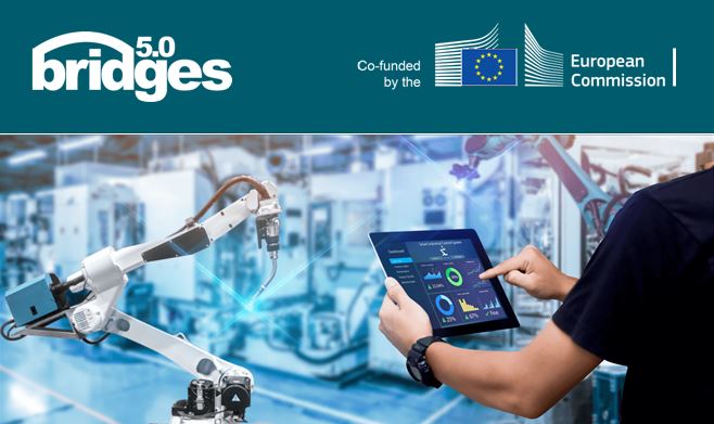 Neues EU-Projekt BRIDGES 5.0 will die Zukunft der europäischen #Industrie gestalten. Menschliche Fähigkeiten &amp; technologische Fortschritte kombinieren, um innovative &amp; #nachhaltige Lösungen zu schaffen. <a href="/DSchartinger/">Doris Schartinger</a> 
bridges5-0.eu 

#Industrie5_0 #industry
