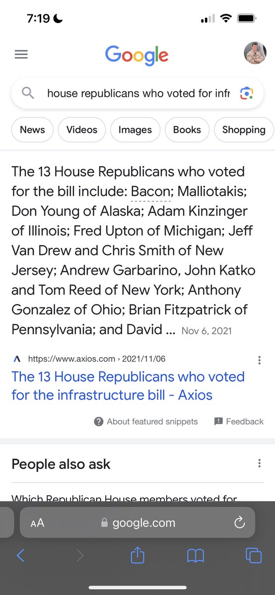 I can’t say how upsetting it is:  I voted for this money and took a lot of heat from GOP.  Mace didn’t but is happy to pretend she did once the heat is off.  For the record here are the 13 of us who did: