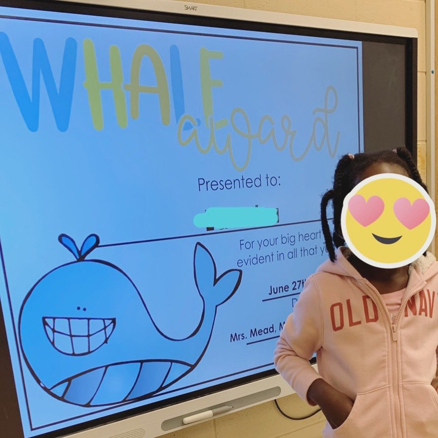 Y is for You! 💕

Today we celebrated each child with an award that was special to them!