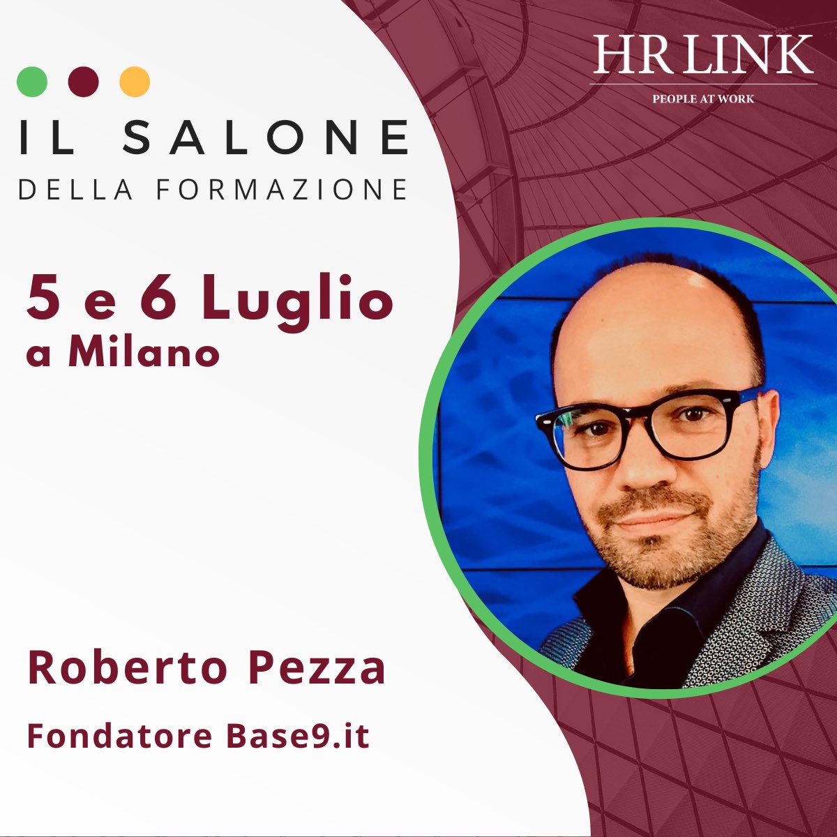 base9it's tweet image. Il 5/7 al Salone della Formazione 2023 mostreremo come interpretare Learning &amp;amp; People Development nelle organizzazioni moderne, legando apprendimento e performance grazie all'approccio #humancentred del #designthinking, con un occhio agli #hranalytics
