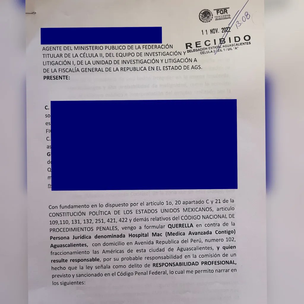 ¡¡¡No se Vale!!!

La Fiscalía General de la República investiga en Aguascalientes el probable suministro de medicamento apócrifo en pacientes oncológicos que recibían sus inmunoterapias y quimioterapias en un hospital privado ubicado al sur de la ciudad.